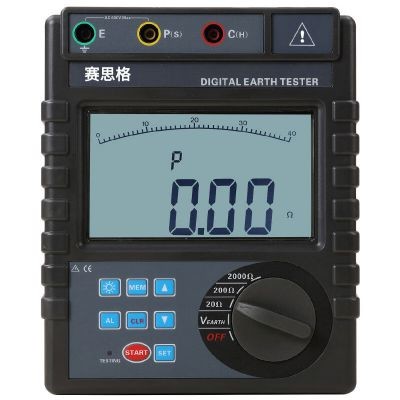 赛思格 SSG-X3000X 接地电压0~600V AC 灰色 数字式接地电阻测试仪 单位：台